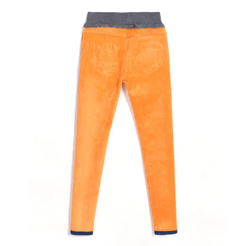 Stretchable Denim Pencil Pants