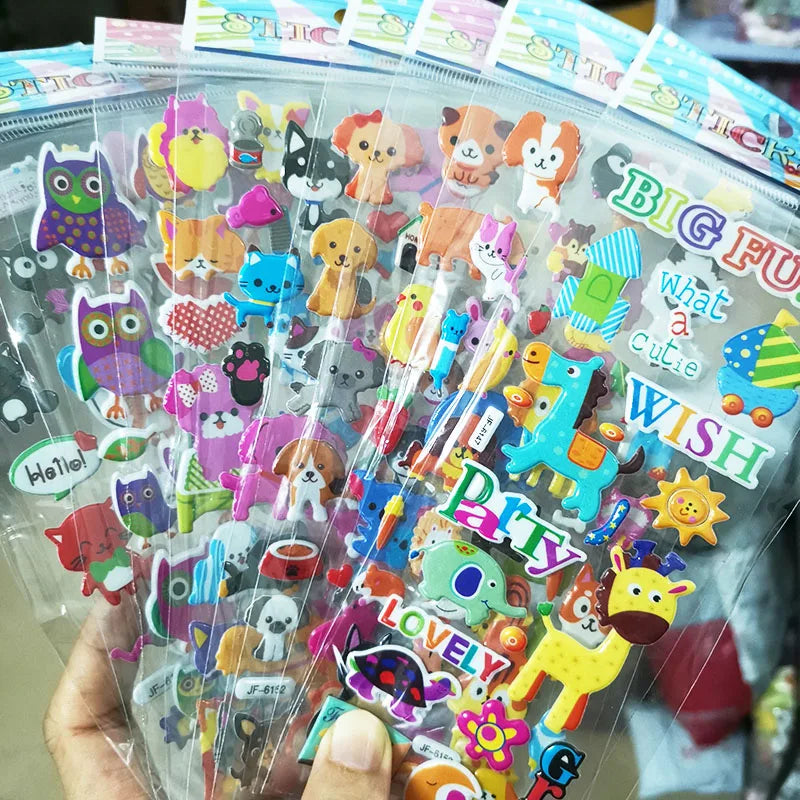 3D Kids Stickers