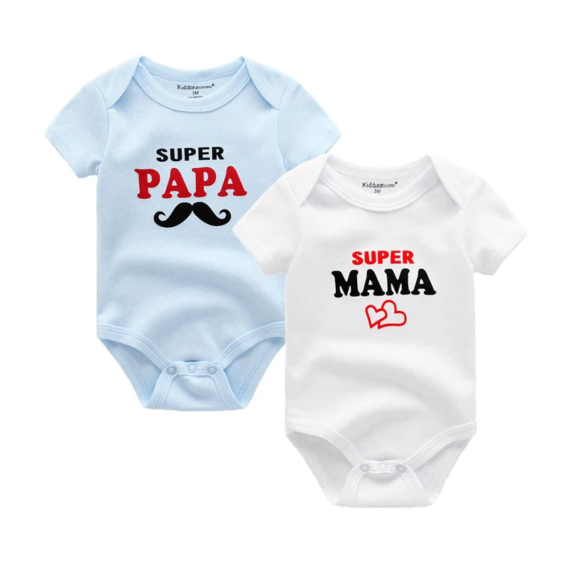 I love Mum and Dad 2PCS Newborn Romper