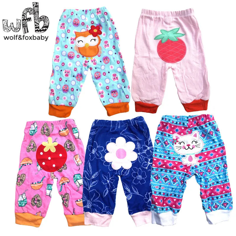 Cartoon 5pcs 0-2 years Trousers