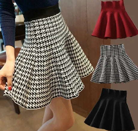 Pleated Bust Mini Skirt