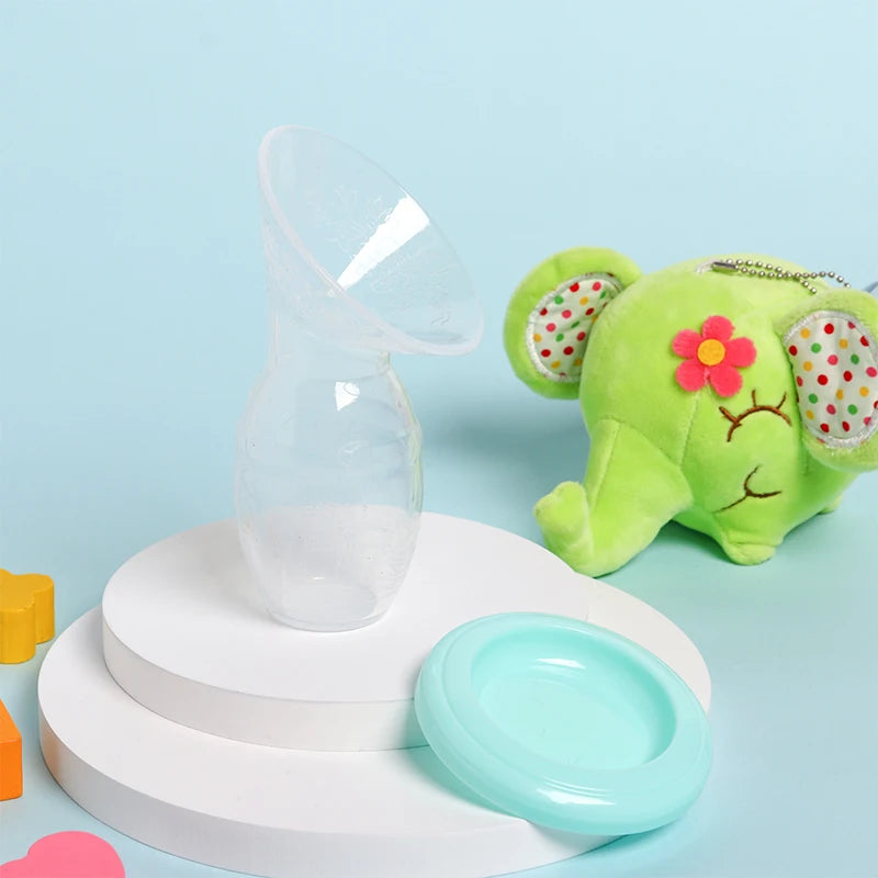 Baby Feeding Manual Breast Pump Partner Breast Collector Silicone Pumps