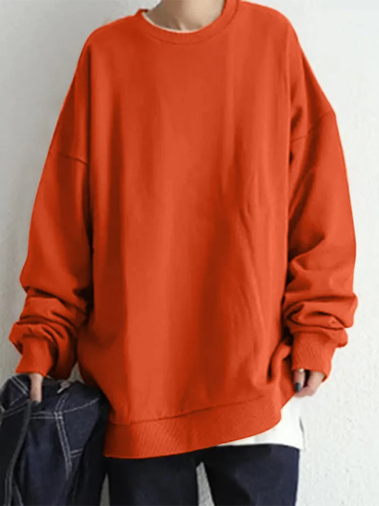 Loose Pullover Hoodies