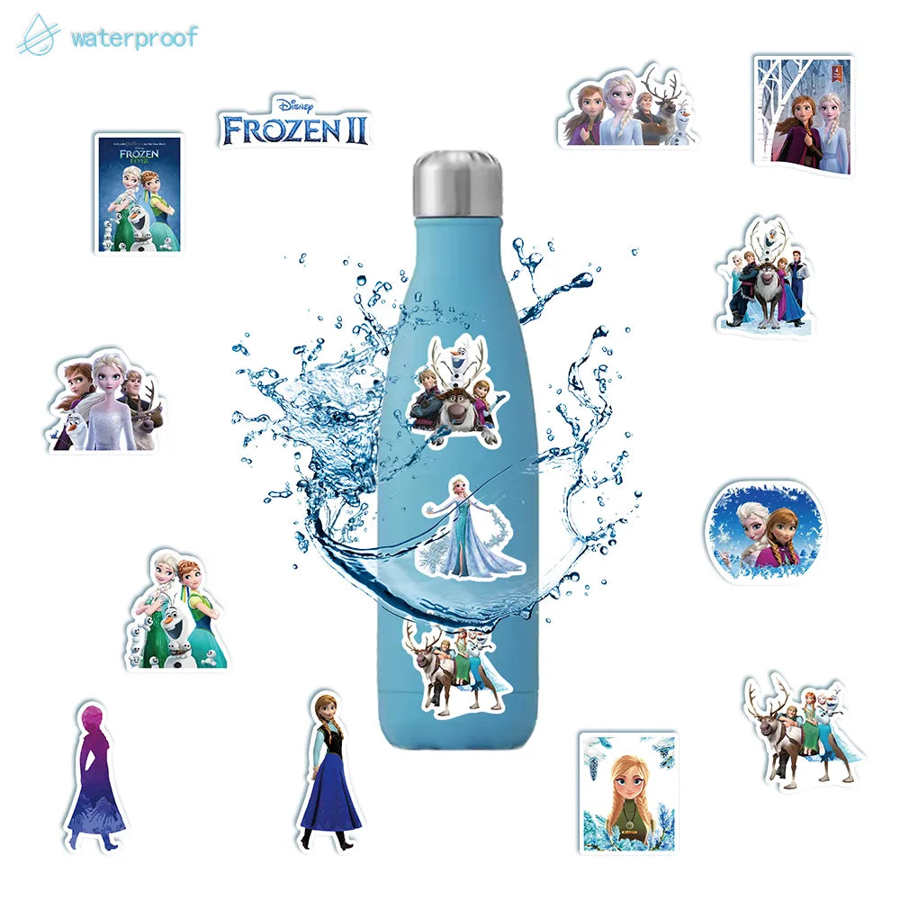 Frozen Cartoon Sticker for Skateboard Laptop Luggage