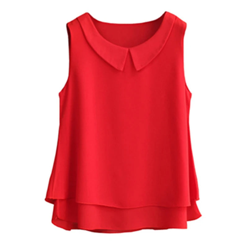 Sleeveless Round Neck Shirt