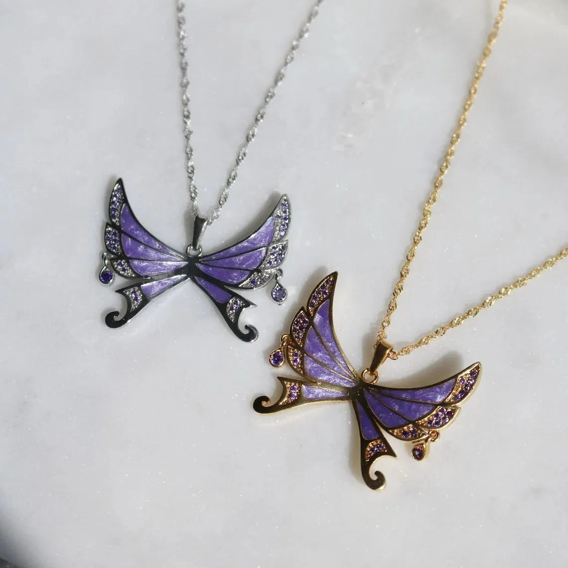 Colorful Butterfly Pendant