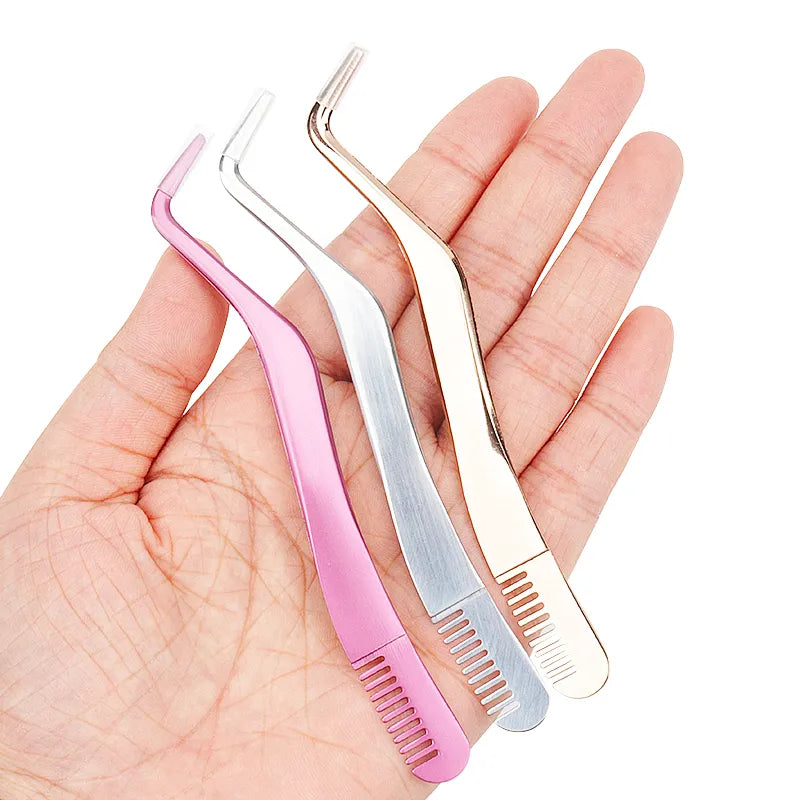 Non-Magnetic Lashes Tweezers