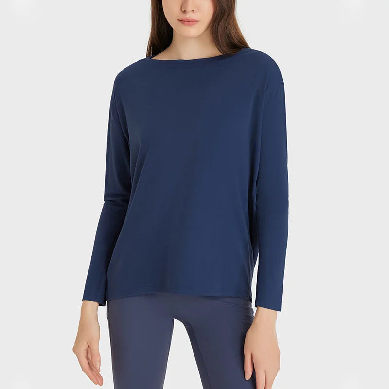 Leisure Long Sleeve Yoga Shirt