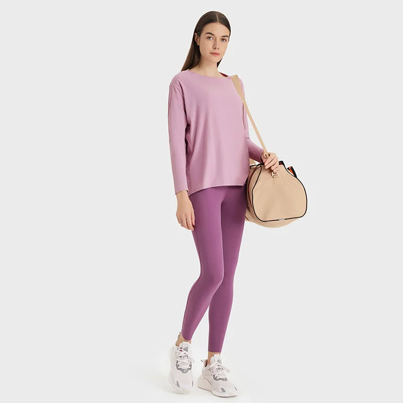 Leisure Long Sleeve Yoga Shirt