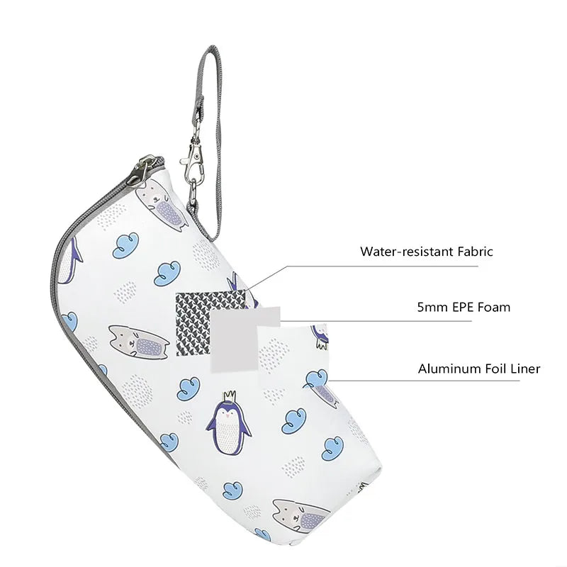 Aluminum Insulation Outing Stroller Storage Hanging Bag