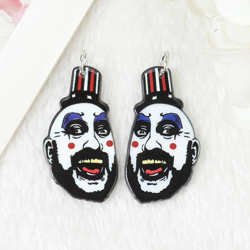 Vintage Halloween Creative Acrylic Pendant