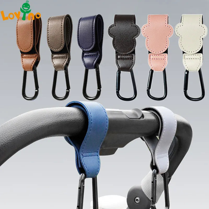 Leather Stroller Hook