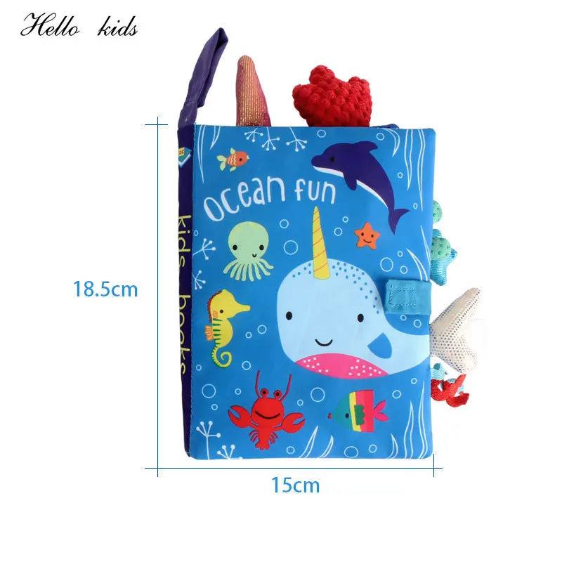 Kids Early Learning Tail Cloth Book