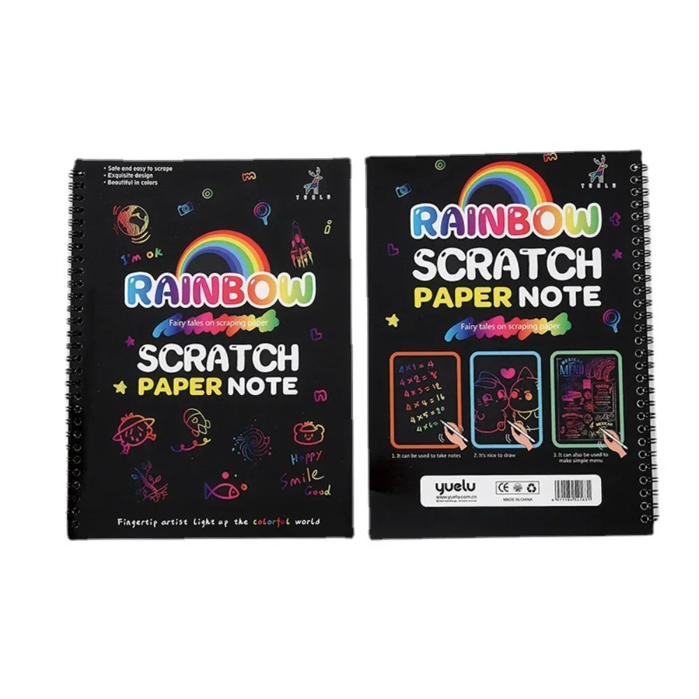 Rainbow Magic Scratch Off Coloring Set