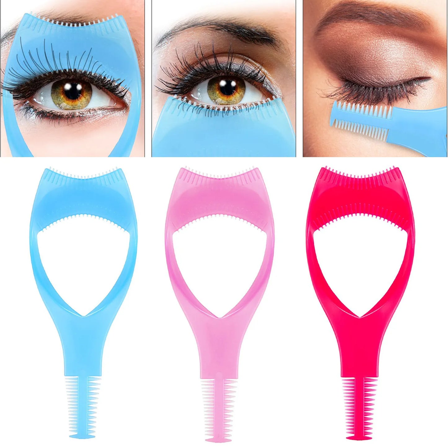 Eye Lash Comb Eyelash Curler Women Girls Eyes Makeup Tools