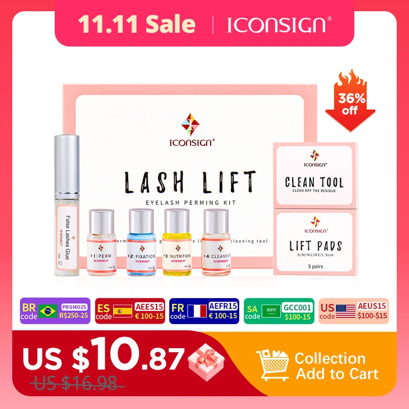 Eye Lash Lift Kit