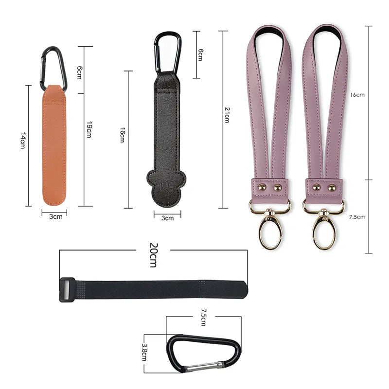 Leather Stroller Hook