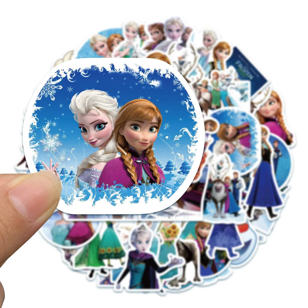 Frozen Cartoon Sticker for Skateboard Laptop Luggage